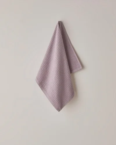 Stripe %100 Pamuk Yüz Havlusu 50x70 cm Gül Kurusu